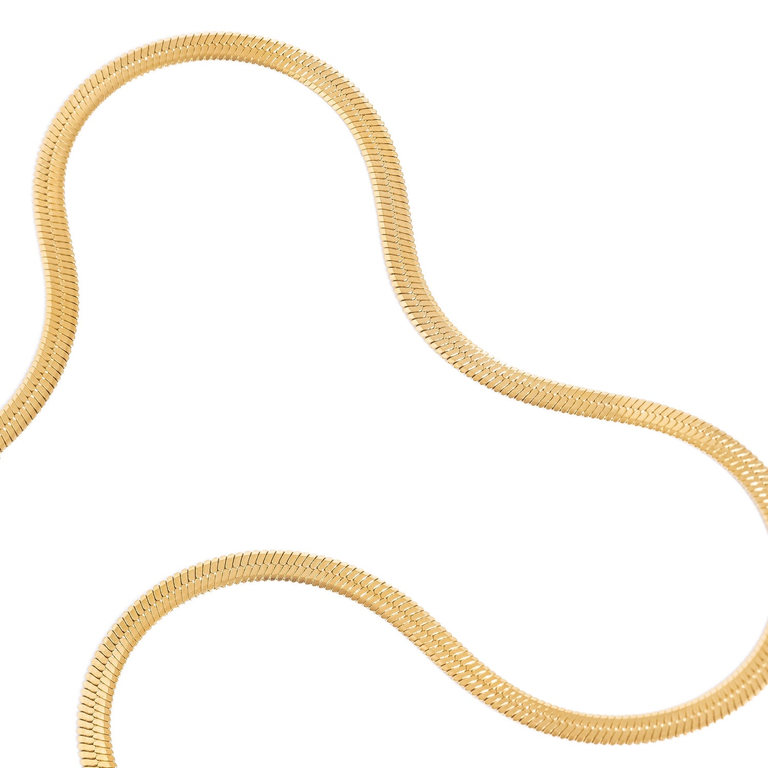Herringbone Chain - 14ct Gold – By Baby